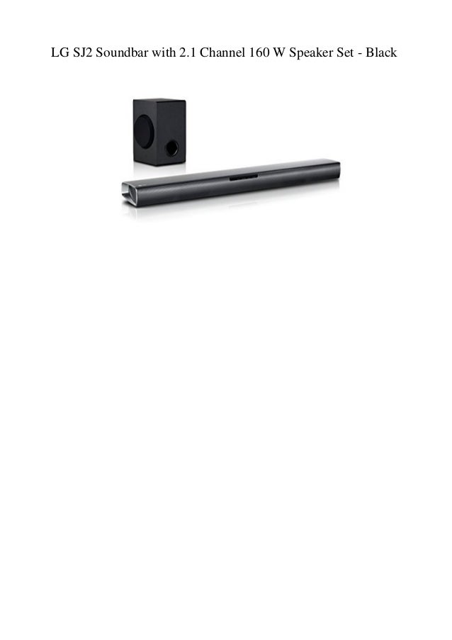 soundbar 2.1 lg sj2