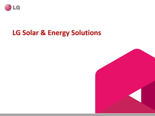 LG Solar & Energy Solutions
 