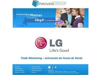 Lg trade marketing consumer mobile resellers