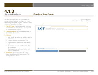 LGT Brand Guide | PDF