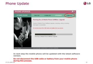 LG User Guide Upgrade Tool