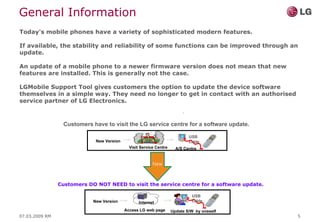 LG User Guide Upgrade Tool