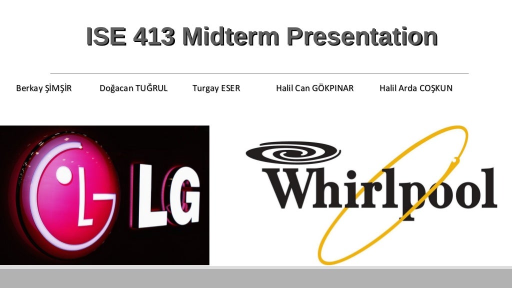 Lg & Whirlpool Comparison