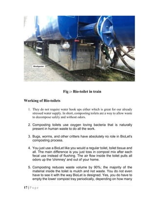 Composter Train Lhb coach documentation | PDF