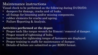 Damper Spring Rdso LHB maintenance updated practices RDSO.pptx