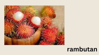 rambutan
 