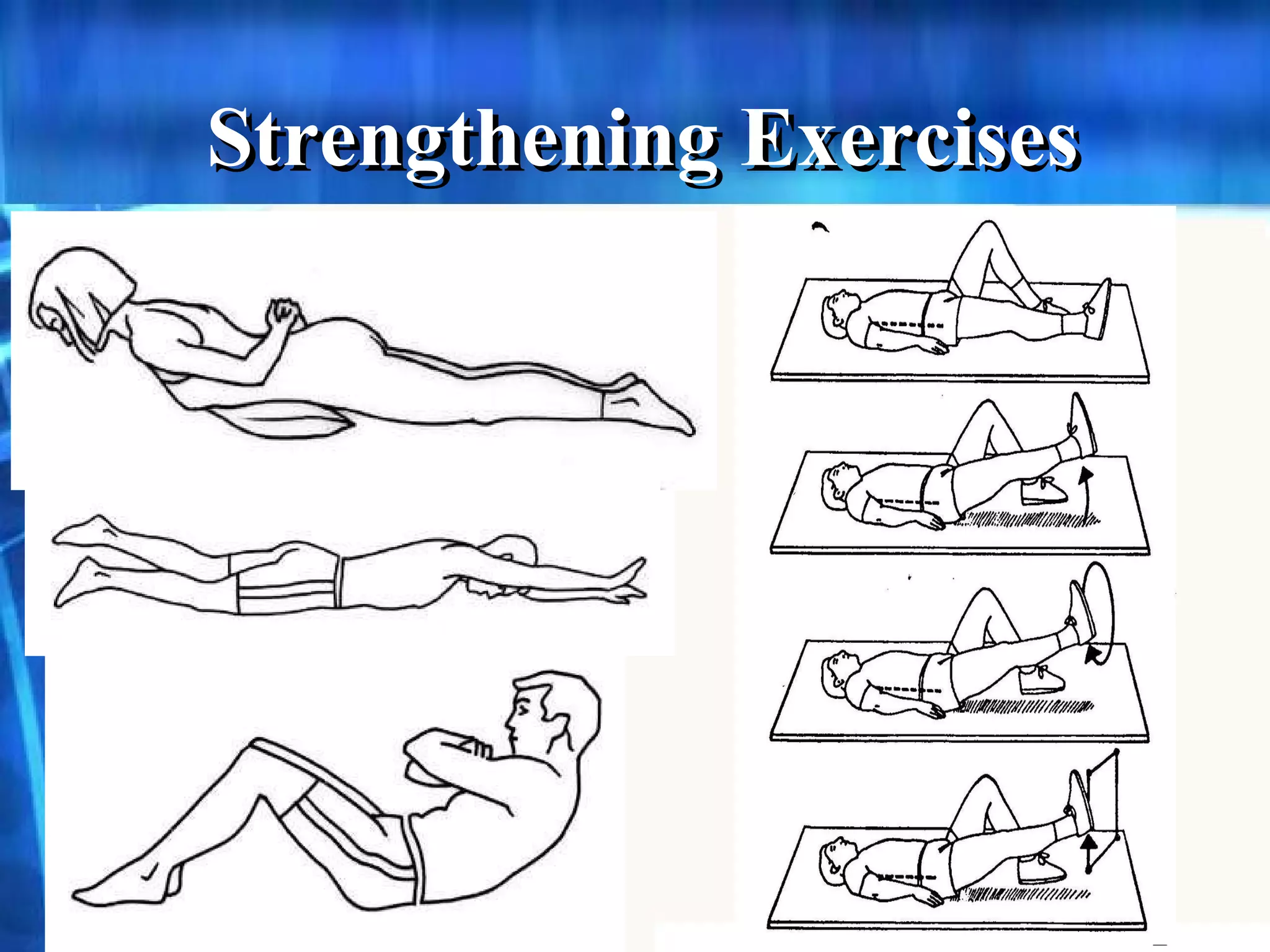 Strengthening Exercises 