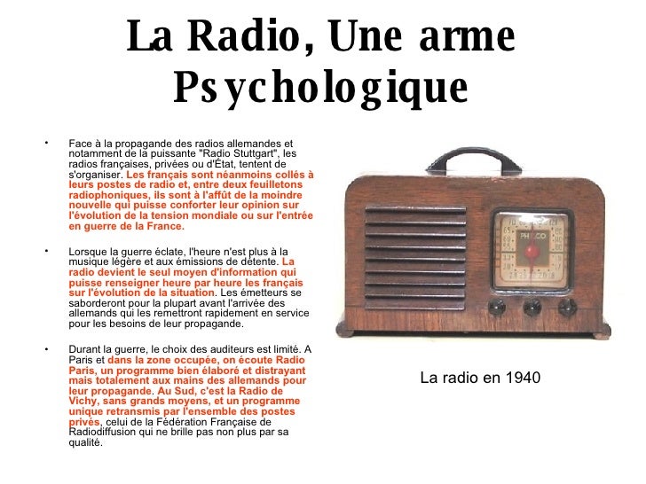 L'histoire de la radio