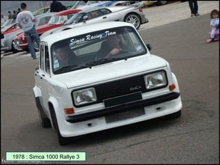 1978 : Simca 1000 Rallye 3
 