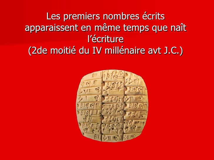 Lhistoire Des Nombres - 