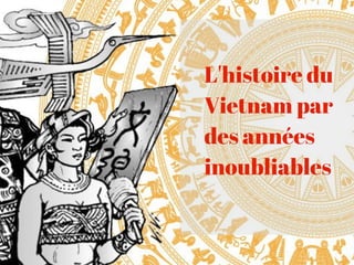 L'histoire du
Vietnam par
des années
inoubliables
 