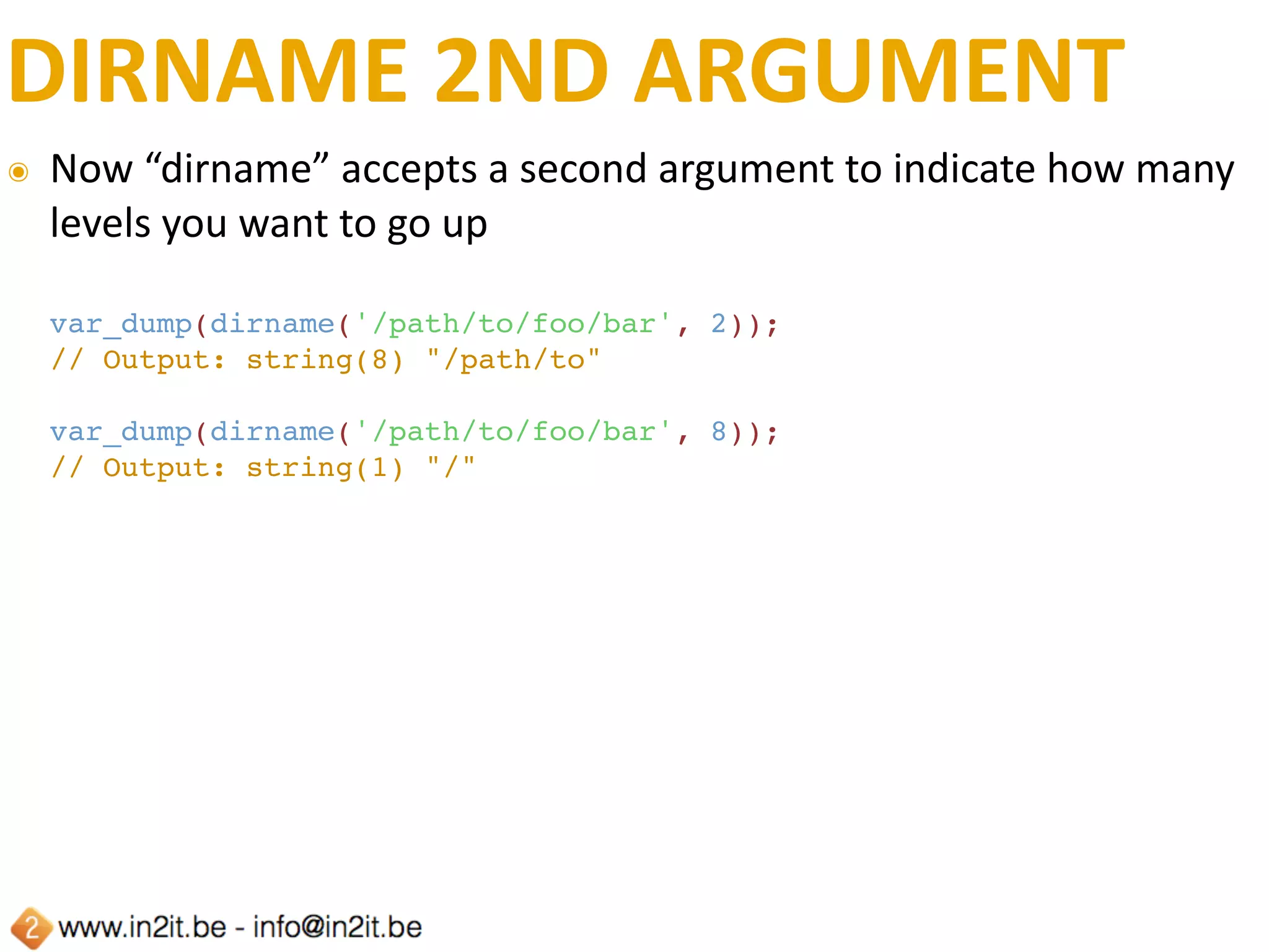 NEW	GLOBAL	CONSTANTS	(2)
๏ PostgreSQL	
๏ PGSQL_NOTICE_LAST	
๏ PGSQL_NOTICE_ALL	
๏ PGSQL_NOTICE_CLEAR	
๏ SPL	
๏ MT_RAND_PHP
 