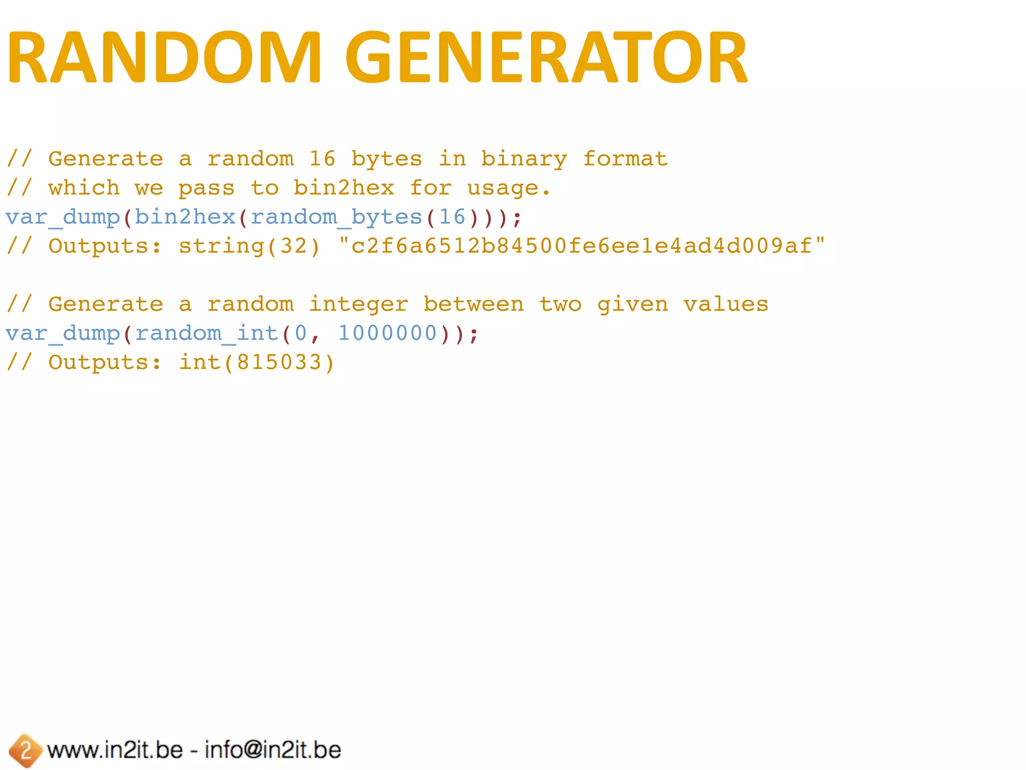PHP	CORE
๏ getopt()	has	an	opFonal	third	parameter	that	exposes	the	index	of	the	next	
element	in	the	argument	vector	list	to	be	processed.	This	is	done	via	a	by-
ref	parameter.	
๏ getenv()	no	longer	requires	its	parameter.	If	the	parameter	is	omiTed,	then	
the	current	environment	variables	will	be	returned	as	an	associaFve	array.	
๏ get_headers()	now	has	an	addiFonal	parameter	to	enable	for	the	passing	of	
custom	stream	contexts.	
๏ long2ip()	now	also	accepts	an	integer	as	a	parameter.	
๏ output_reset_rewrite_vars()	no	longer	resets	session	URL	rewrite	variables.	
๏ parse_url()	is	now	more	restricFve	and	supports	RFC3986.	
๏ unpack()	now	accepts	an	opFonal	third	parameter	to	specify	the	oﬀset	to	
begin	unpacking	from.
 
