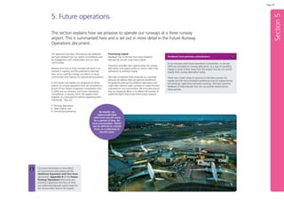 Page 49
Section
5
5. Future operations
Our approach has been informed by the feedback
we have received from our earlier co...