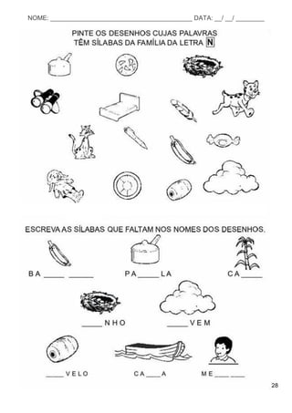 28
NOME: ________________________________________ DATA: __/ __/ ________
 