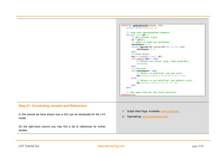How to develop a Graphical User Interface (GUI) in Scilab | PDF