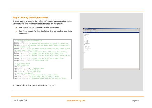 How to develop a Graphical User Interface (GUI) in Scilab | PDF