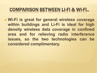 Li fi | PPTX