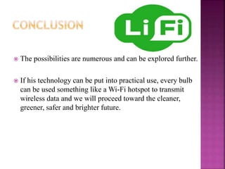 Li fi technology ppt www.studymafia.org