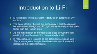 Li fi(light fidelity)-the future technology in wireless | PPTX
