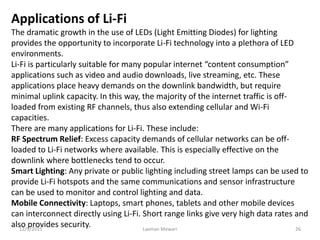 Li fi (light fidelity)-the future technology in wireless communication ...