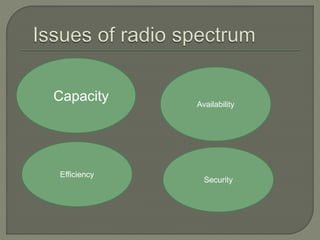 Capacity Availability
Efficiency
Security
 