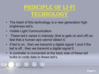 Li fi | PPTX