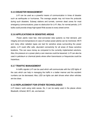 Audio signal transmission using Li-Fi. | PDF