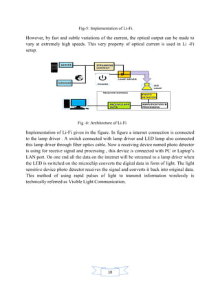 study paper on Li-Fi technology | PDF