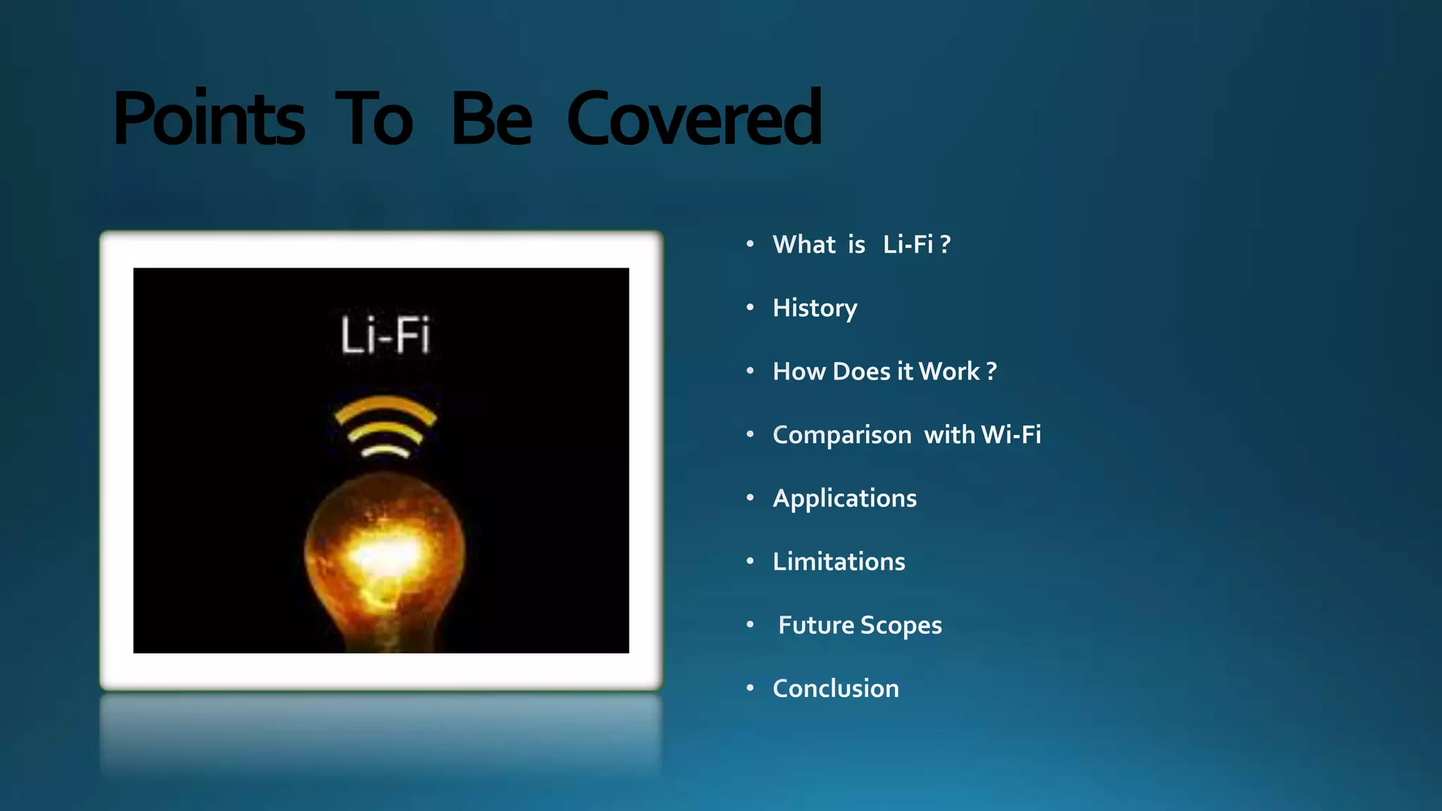 Li Fi Technology PPT lifi-technology-ppt