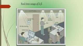 Real time usage of li-fi
 