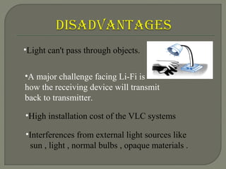 Li fi technology ppt | PPT