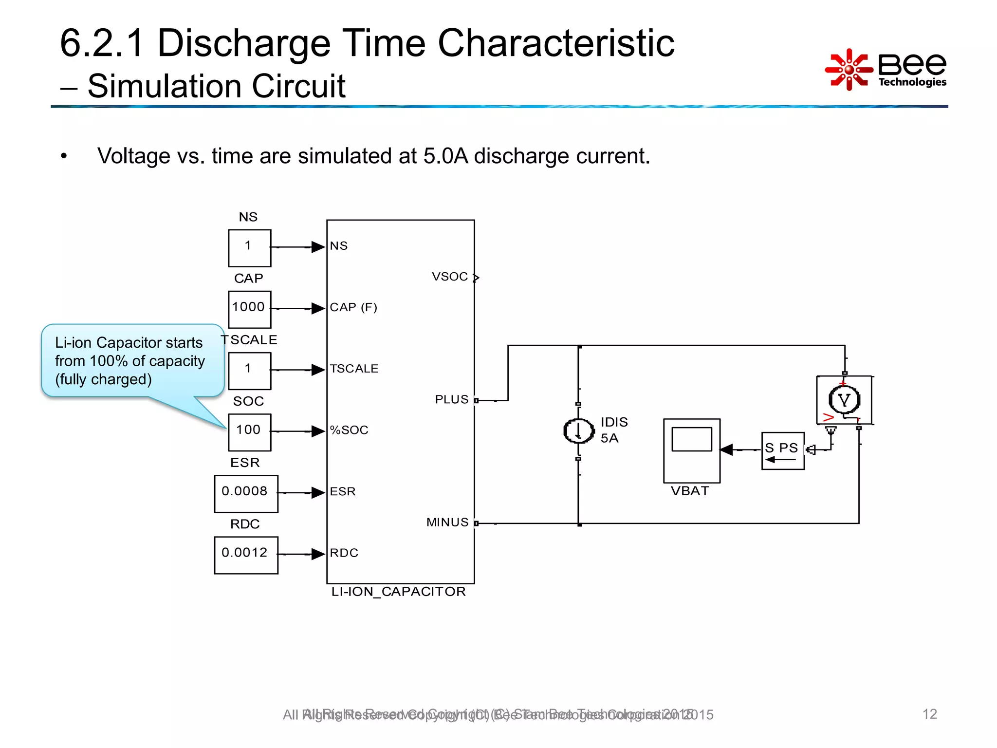 Lithium Ion Capacitor Simplified Simulink Model using MATLAB | PDF
