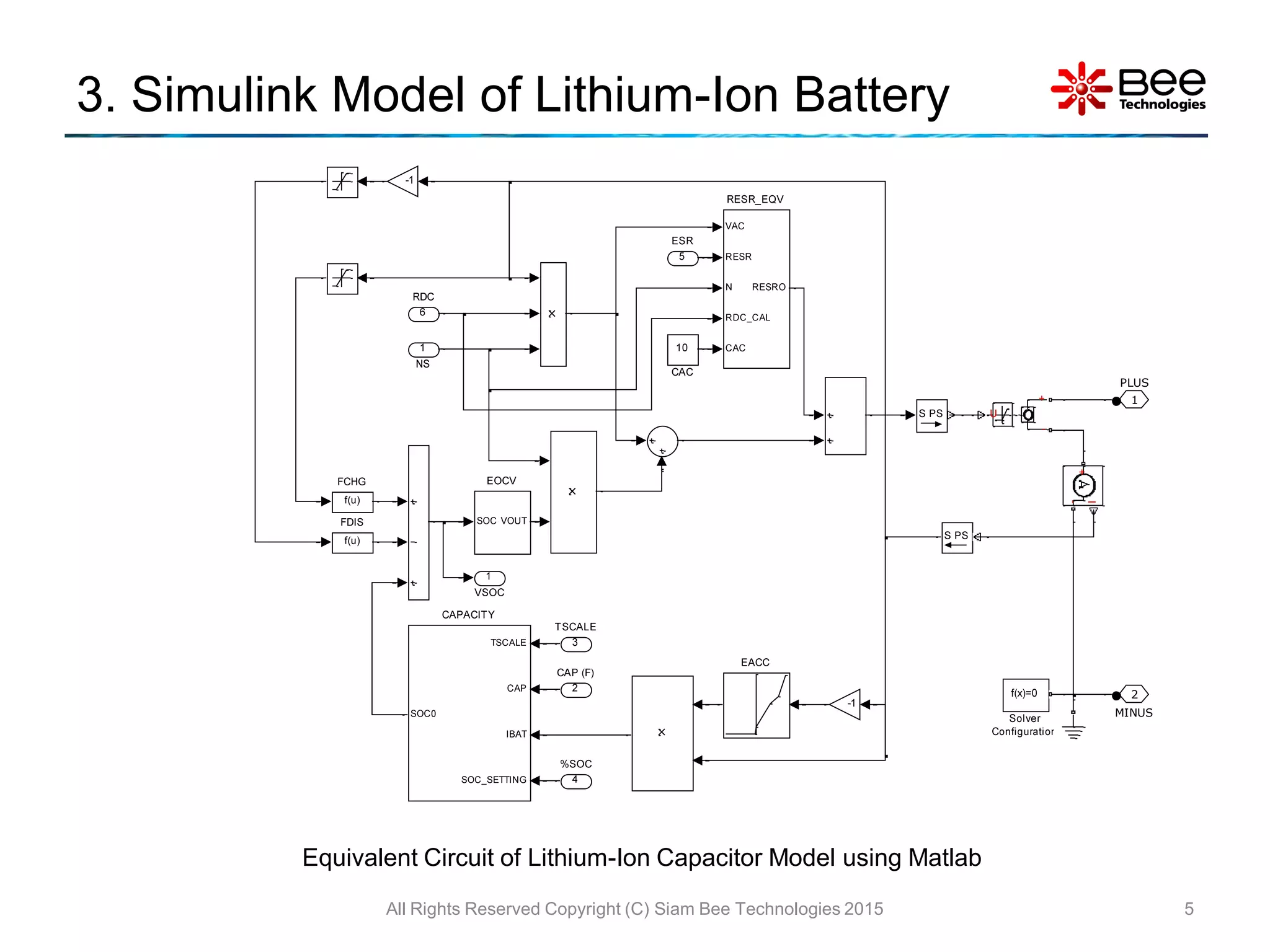 Lithium Ion Capacitor Simplified Simulink Model using MATLAB | PDF