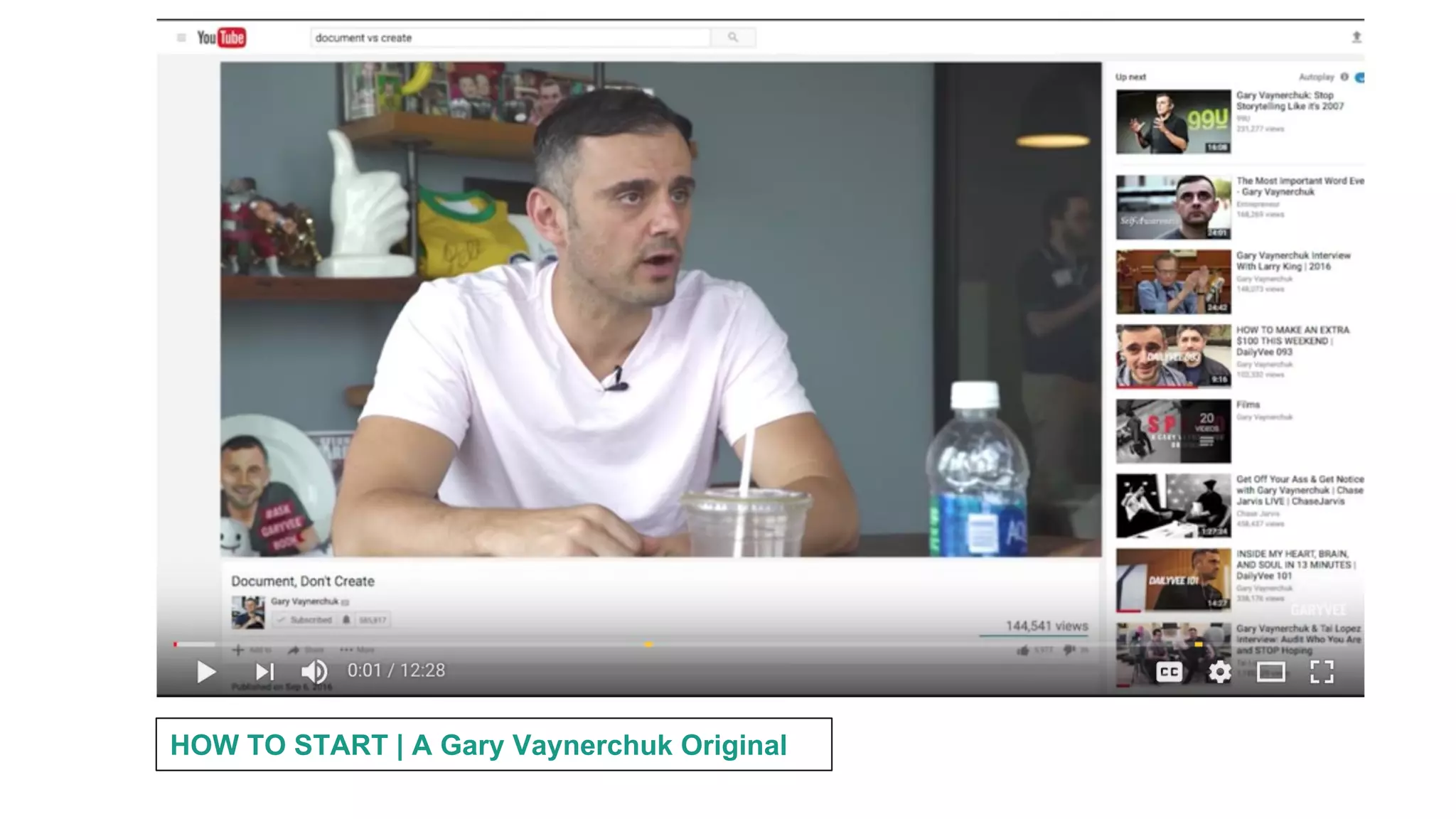 HOW TO START | A Gary Vaynerchuk Original
 