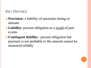 Liabilities Accounting under IFRS | PPTX