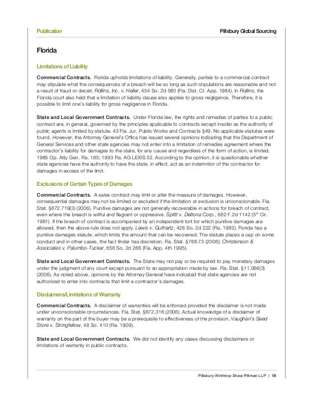 Liability Limitations White Paper