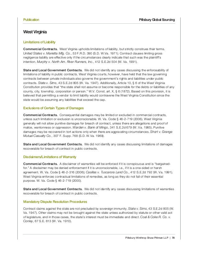 Liability Limitations White Paper