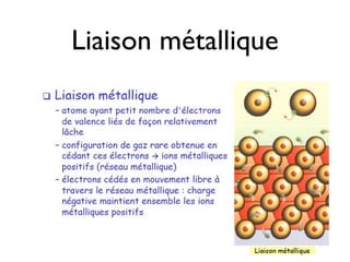 4T Liaisons chimique