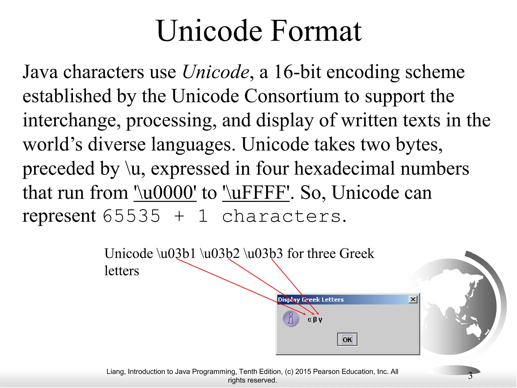 LiangChapter4 Unicode , ASCII Code .ppt