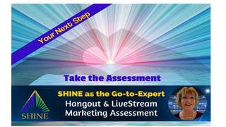 Hangout & LiveStream Marketing Assessment