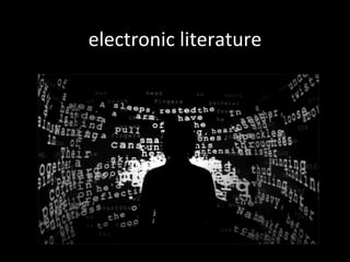 electronic literature 