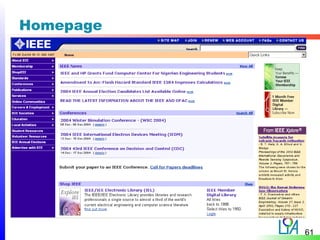 Homepage




           61
 