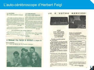 L’auto-cérébroscope d’Herbert Feigl
 