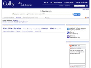 Libanswers Lib Answers Beta | PPTX