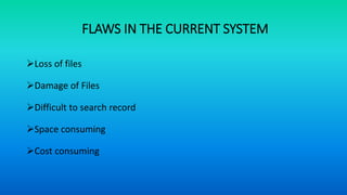 System Flaws Libary management system | PDF
