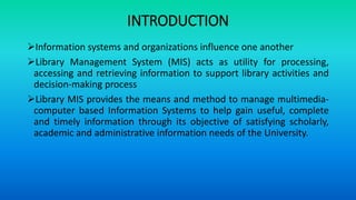 Libary management system | PPT