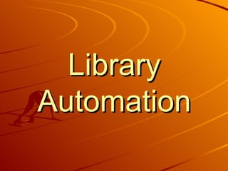 Library Automation 