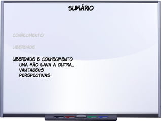 Liberdade para o Conhecimento