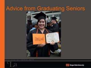 Advice from Graduating Seniors 